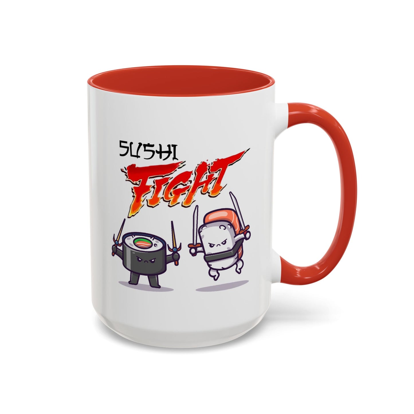 Humor Mug - Sushi Fight