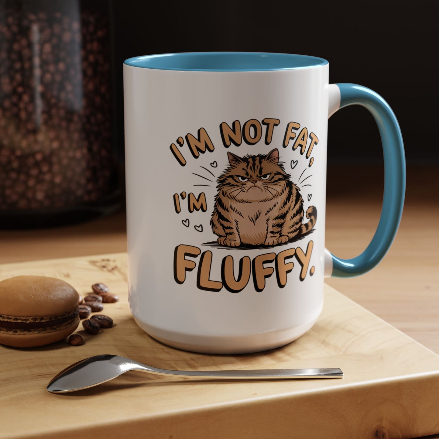 Animal Mug - I'm Not Fat I'm Fluffy