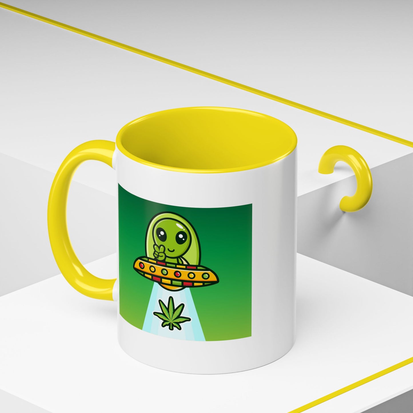 Alien Mug - UFO Ganja