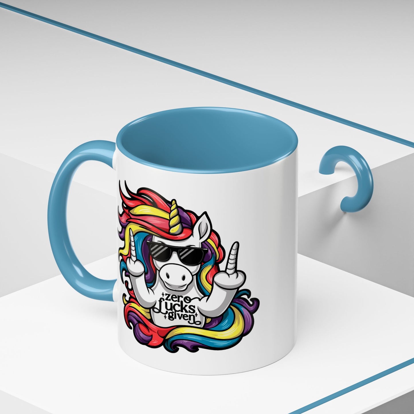 Adult Mug - Zero Fucks Given Unicorn