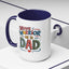 Father's Day Mug - Dad Brave Warrior