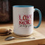 Wellness Mug - Love More Worry Less Frame