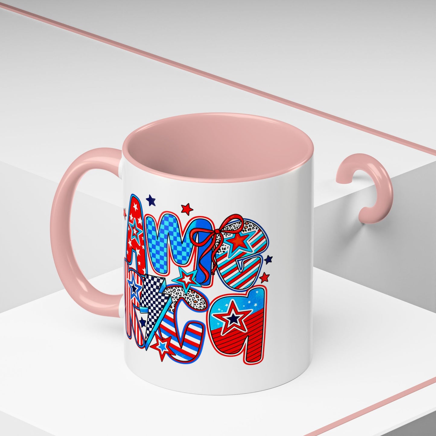 4th of July Mug - Retro America Coquette