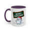 Christmas Mug - Merry Christmas White Text Seal Pup