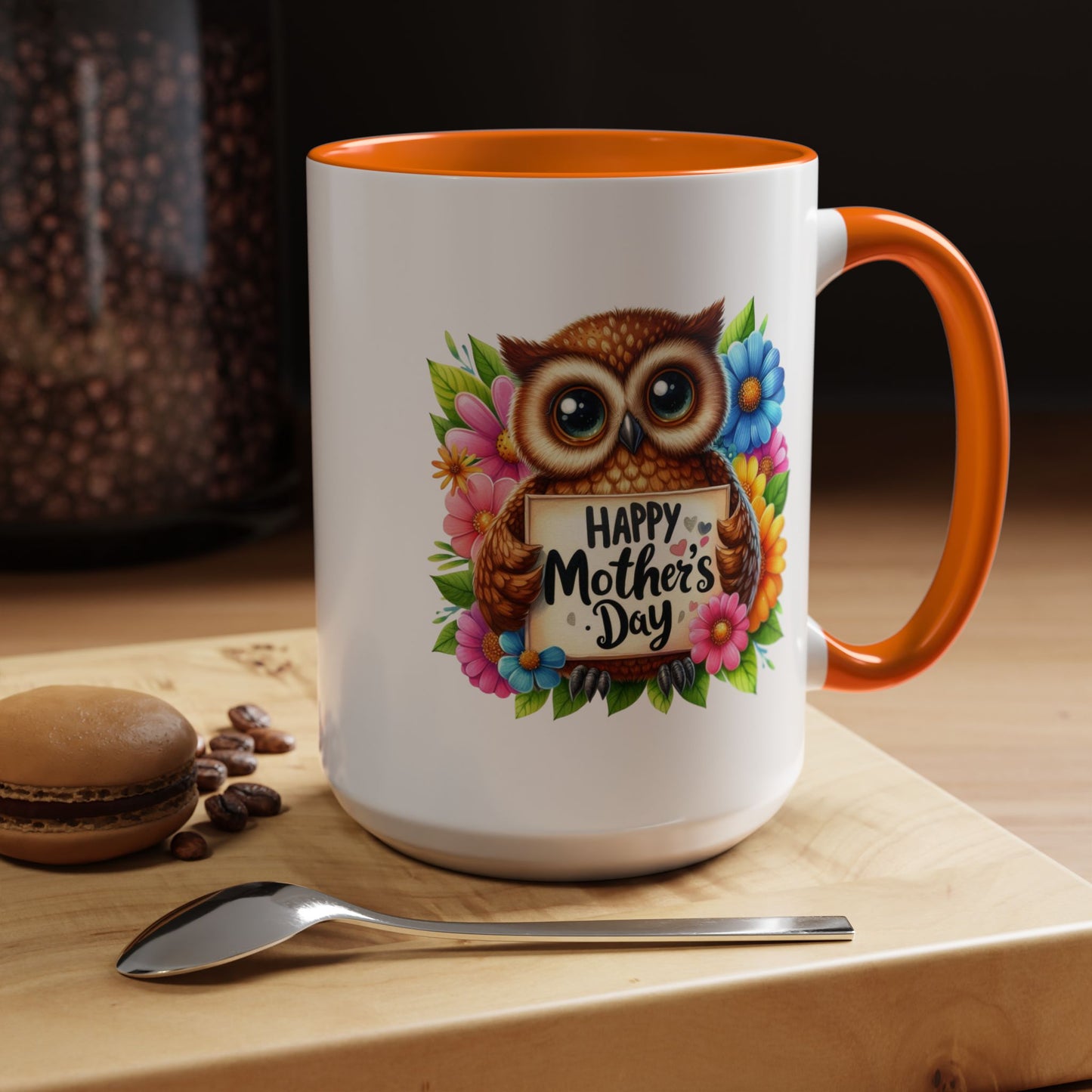 Mother's Day Mug - Happy Mother's Day Owl