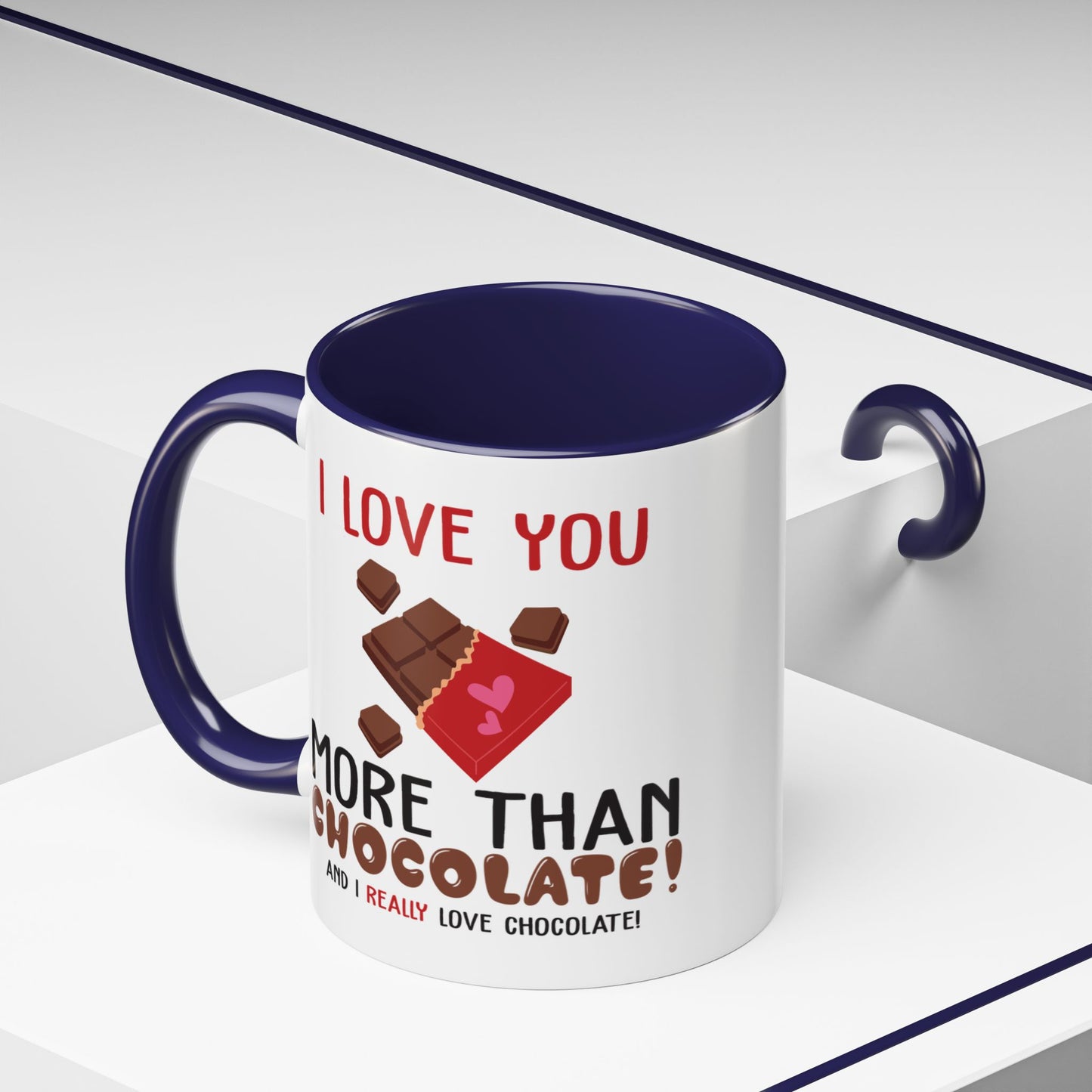 Anniversary Mug - I Love You More Than Chocolate