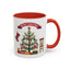 Christmas Mug - Merry Christmas Banner Tree Presents