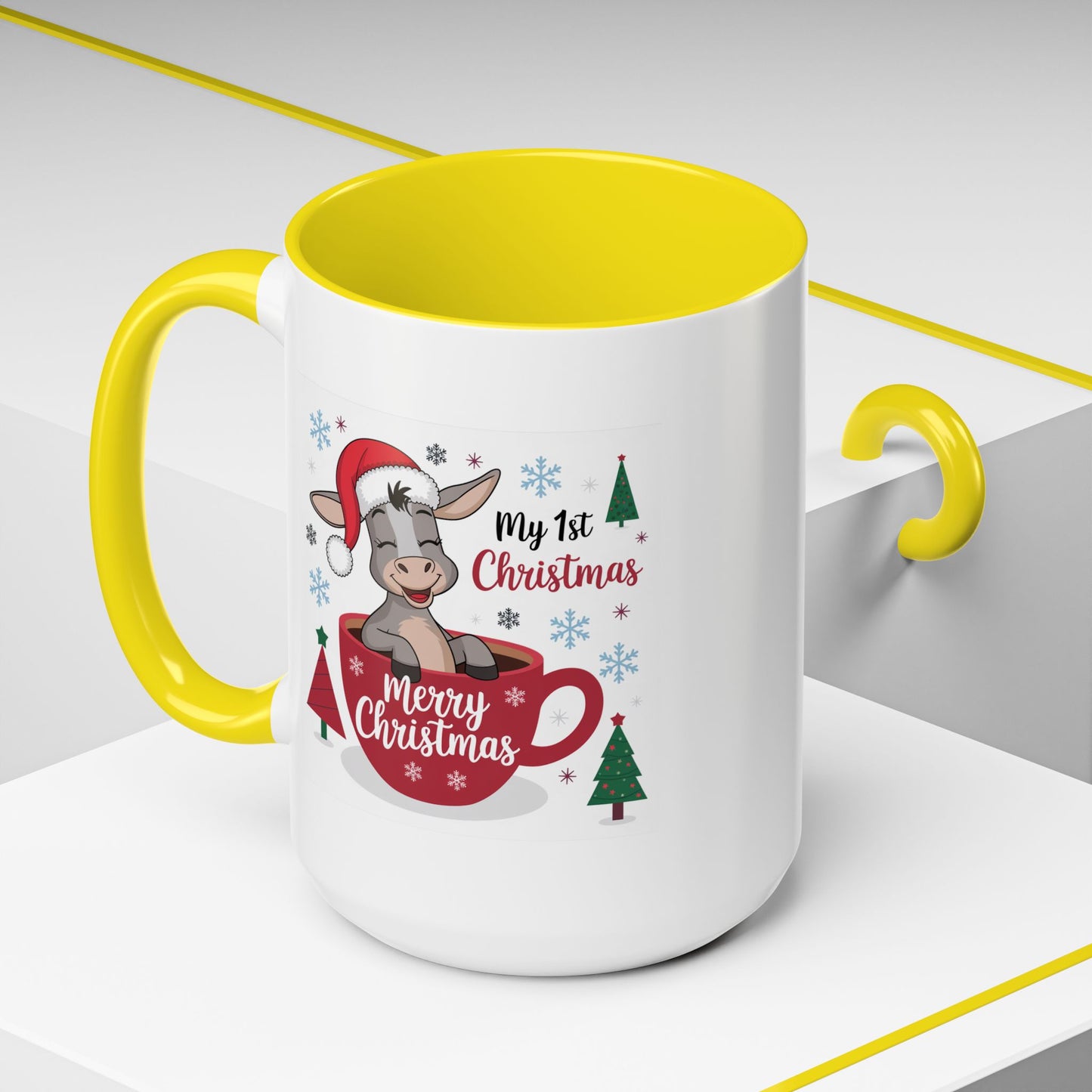 Christmas Mug - My First Christmas Donkey Cup