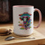 Alien Mug - Multicoloured Cow
