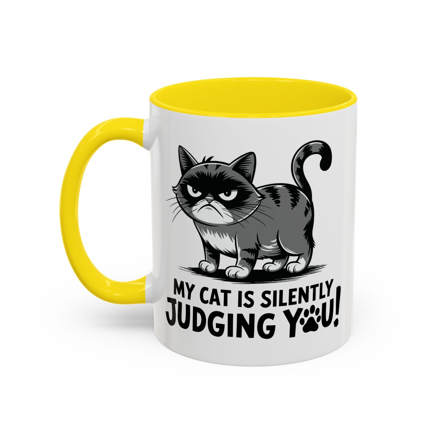 Humor Mug - My Cat is Silently Judging You