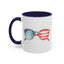 4th of July - Sunglasses Flag