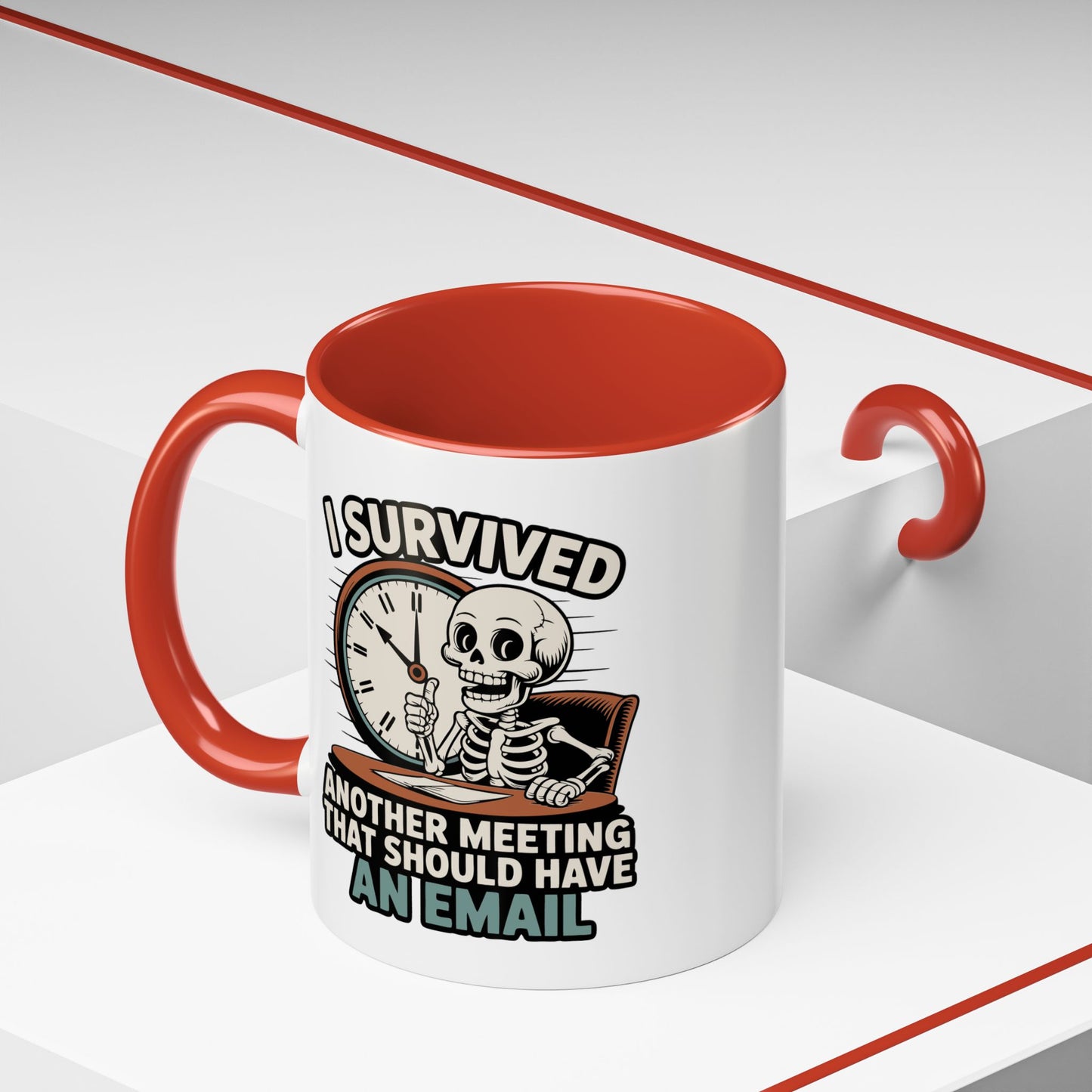 Office Mug - I Survived Another Meeting