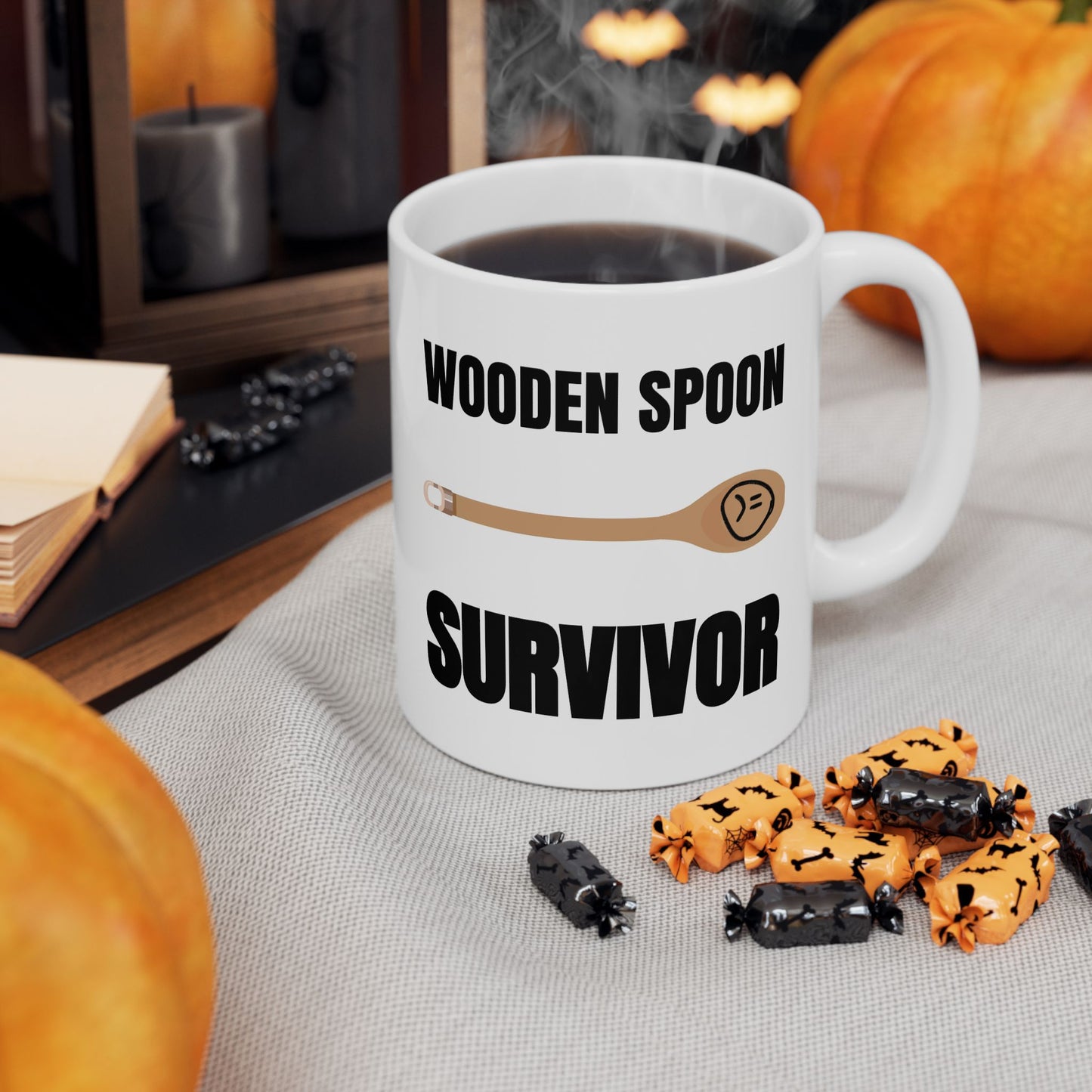 Humor Mug - Wooden Spoon Survivor