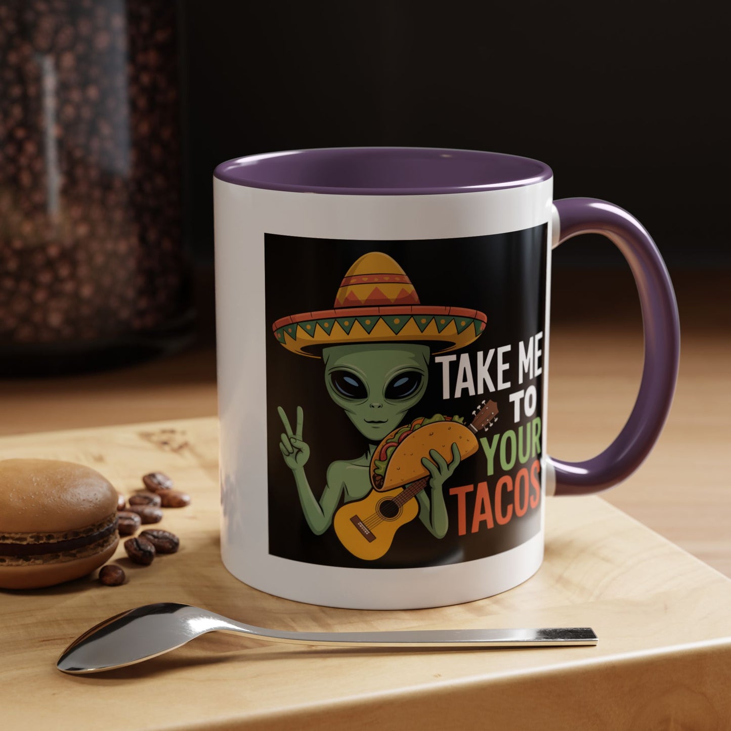 Alien Mug - Take Me To Your Tacos