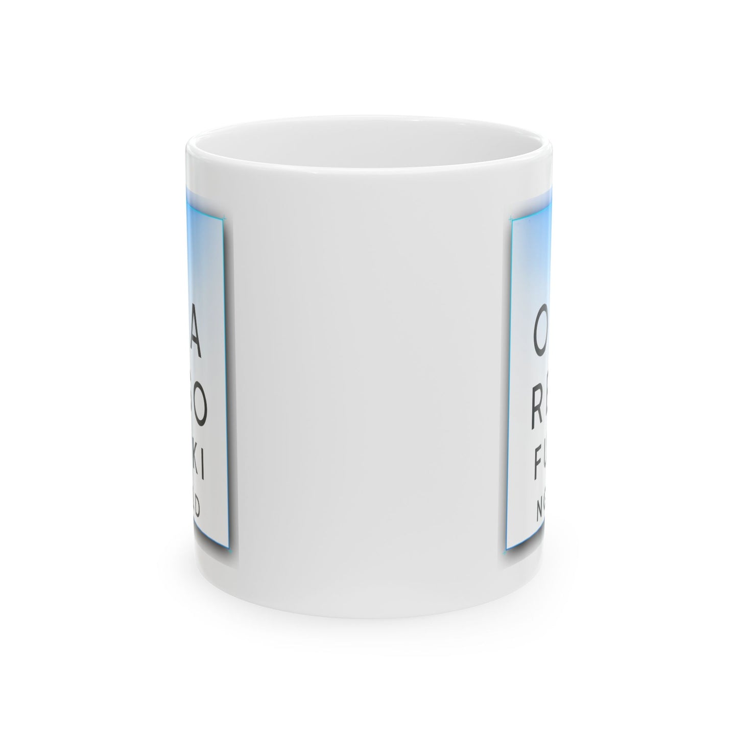 Humor Mug - Eye Test Fucking Old
