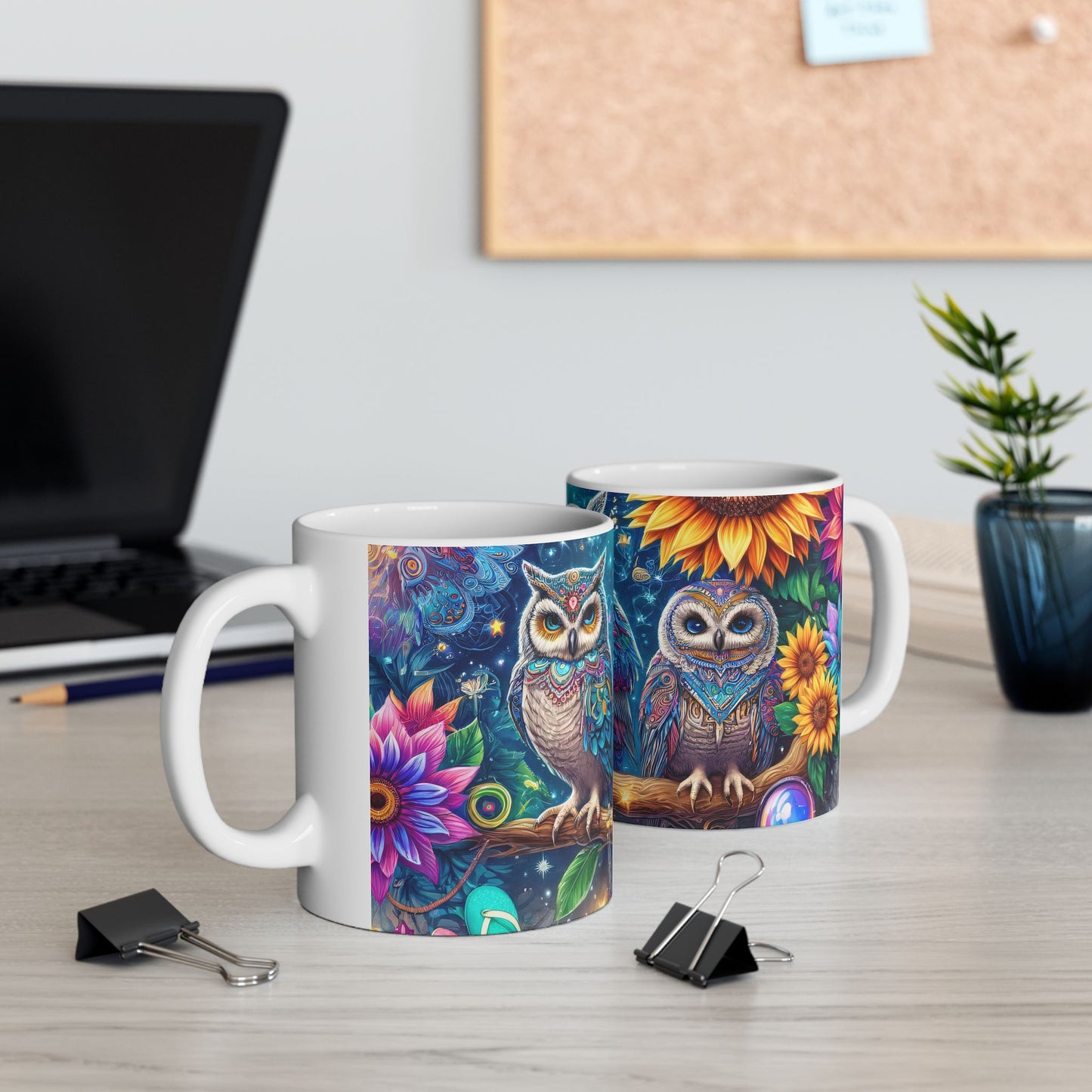 Artistic Mug - Majestic Owls