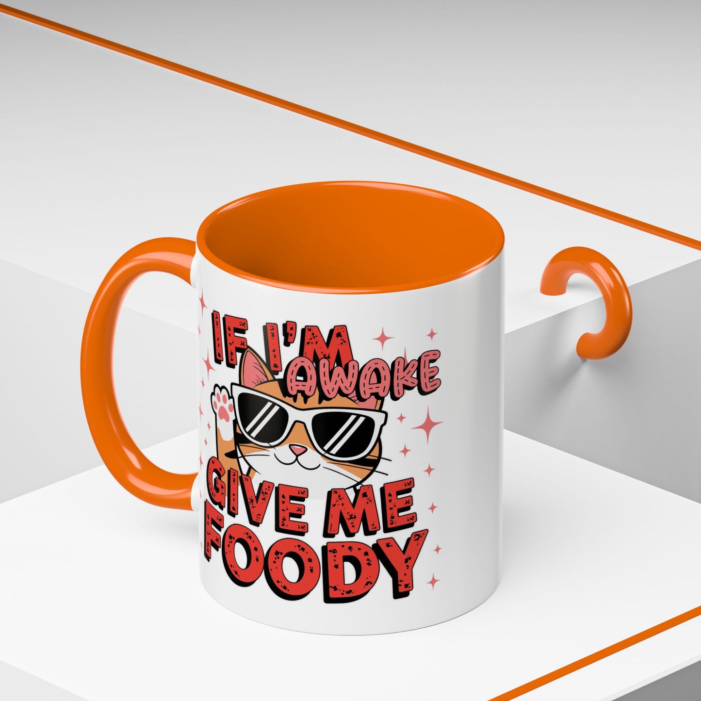 Animal Mug - If I'm Awake Give Me Foody