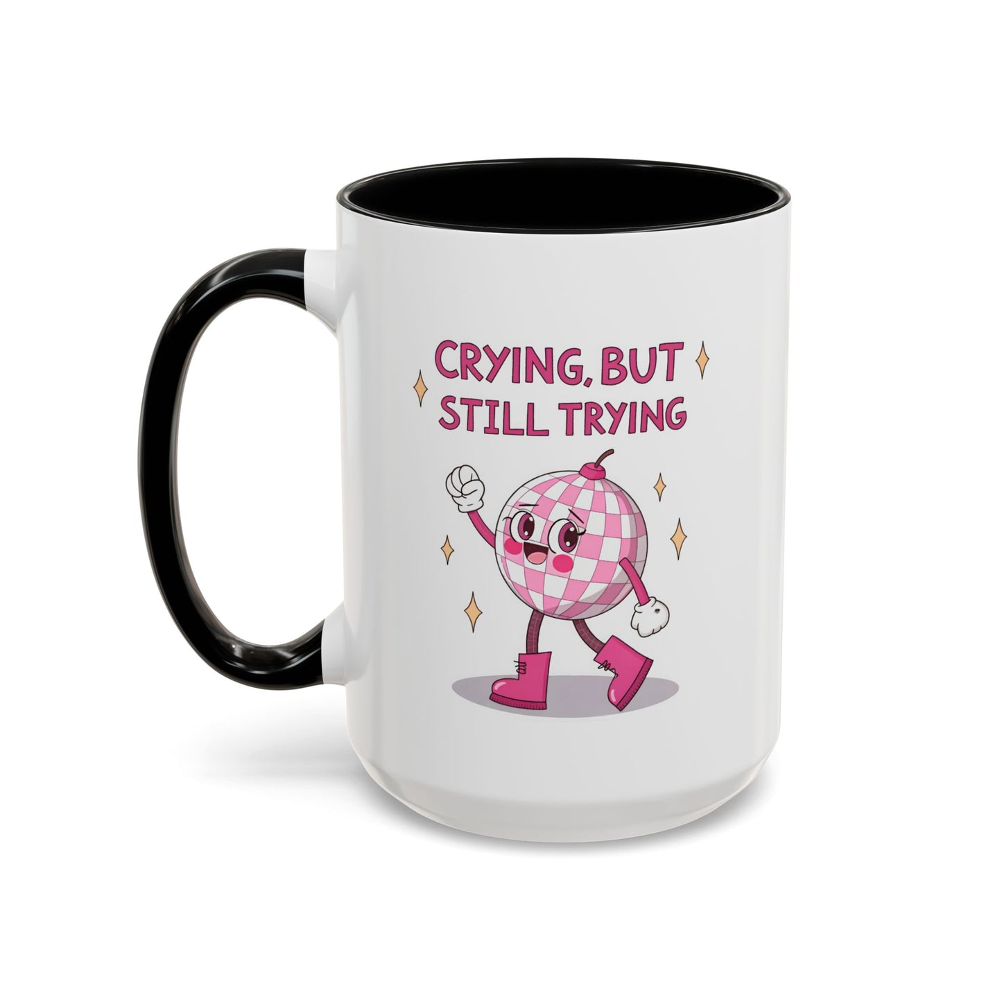 Wellness Mug - Crying But Still Trying