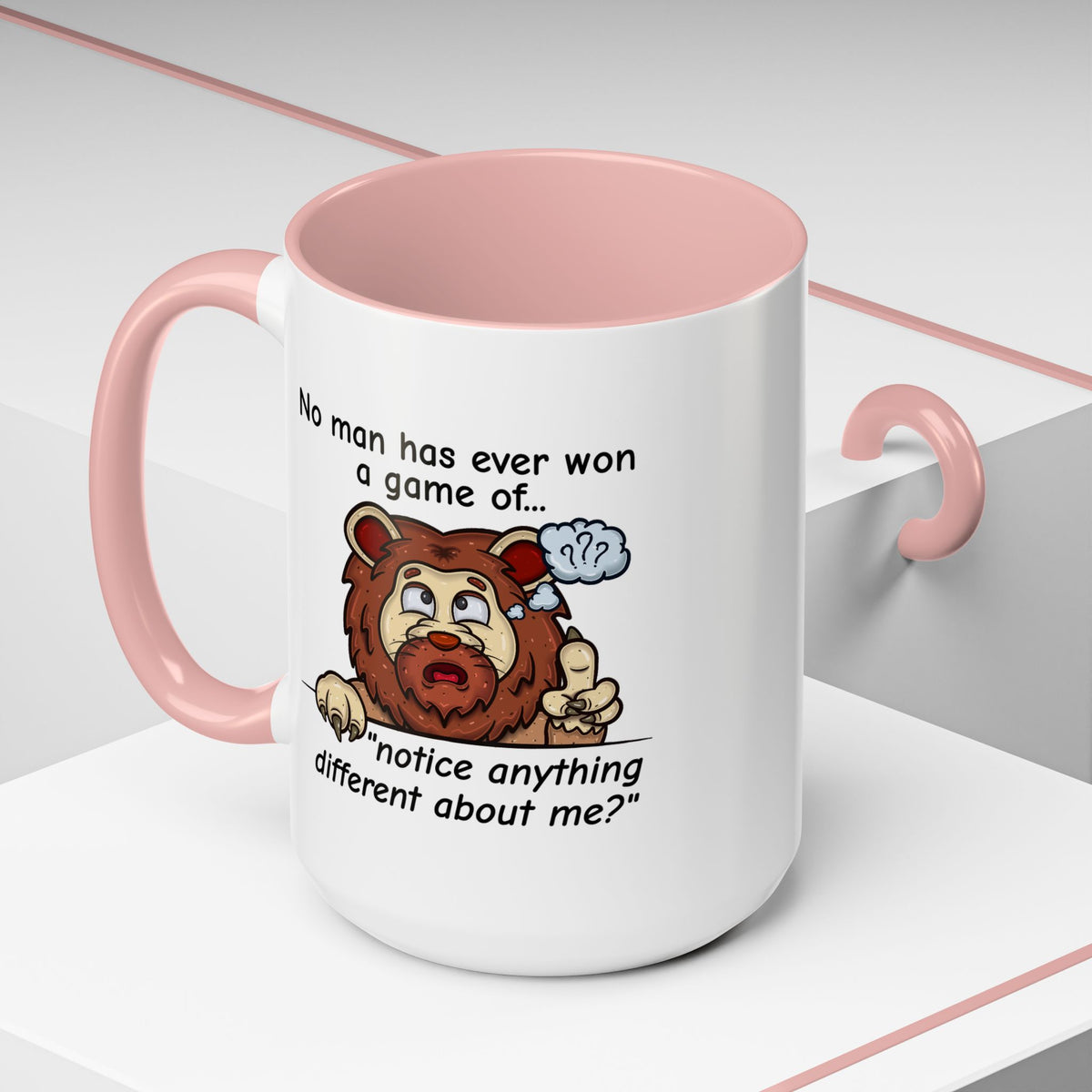 Humor Mug - No Man Has Ever Won a Game