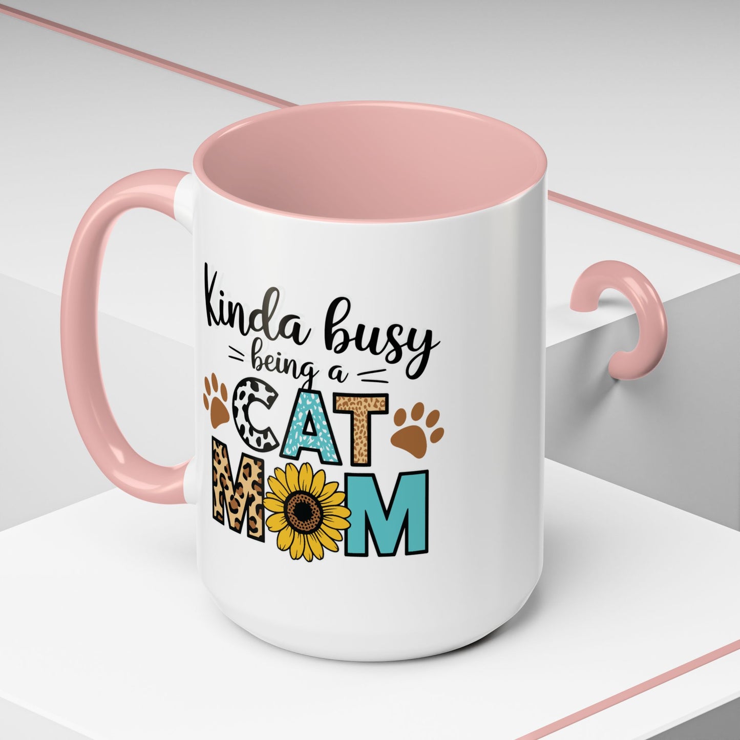 Animal Mug - Kinda Busy Being a Cat Mom