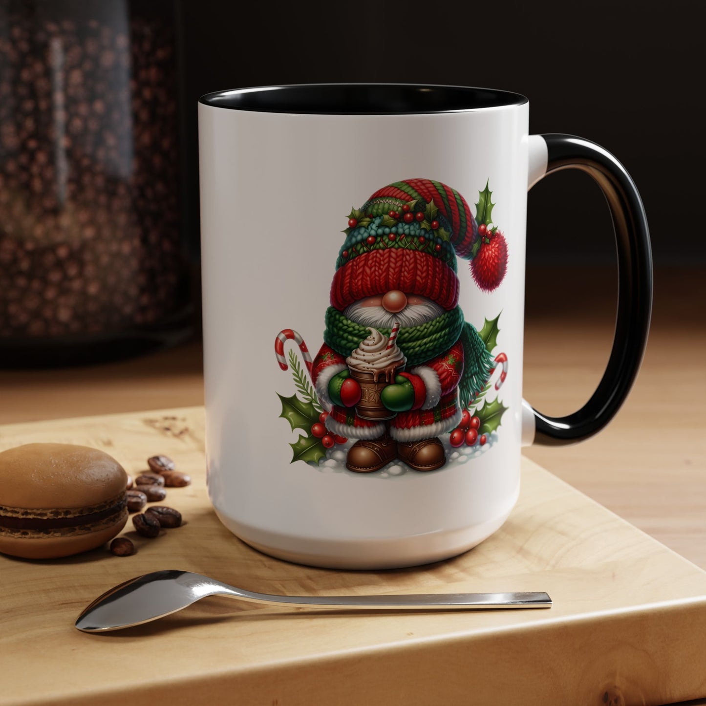 Christmas Mug - Gnome and Hot Chocolate