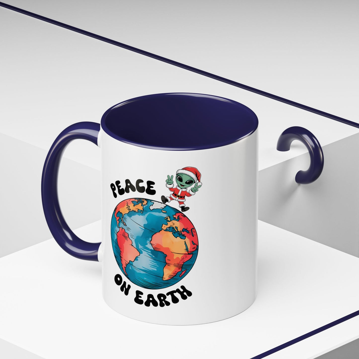 Alien Mug - Peace On Earth