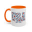 4th of July Mug - USA EST 1776 Floral