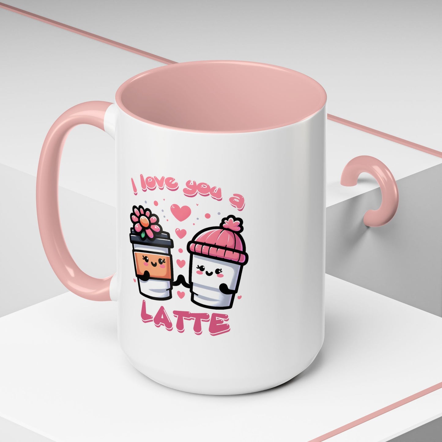 Valentine's Day Mug - I Love You A Latte Cute