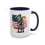 4th of July Mug - American Soldier Flag