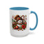 Christmas Mug - Red and Green Snowman 2