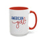 4th of July Mug - American Girl