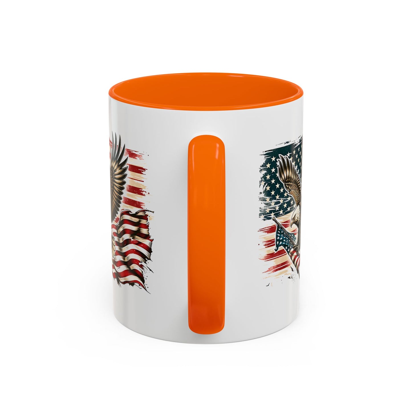 4th of July Mug - American Bald Eagle Flag 9