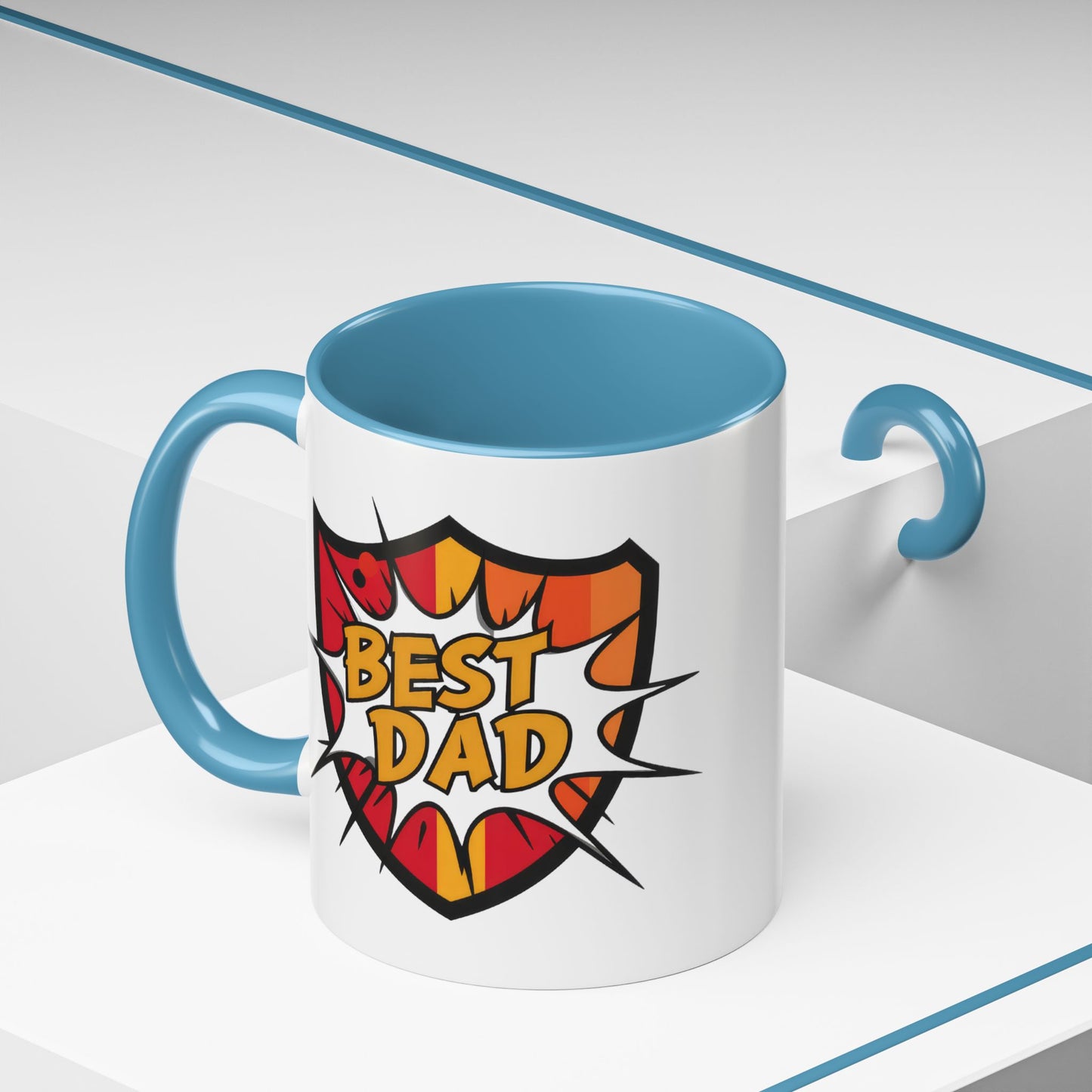 Father's Day Mug - Best Dad Shield