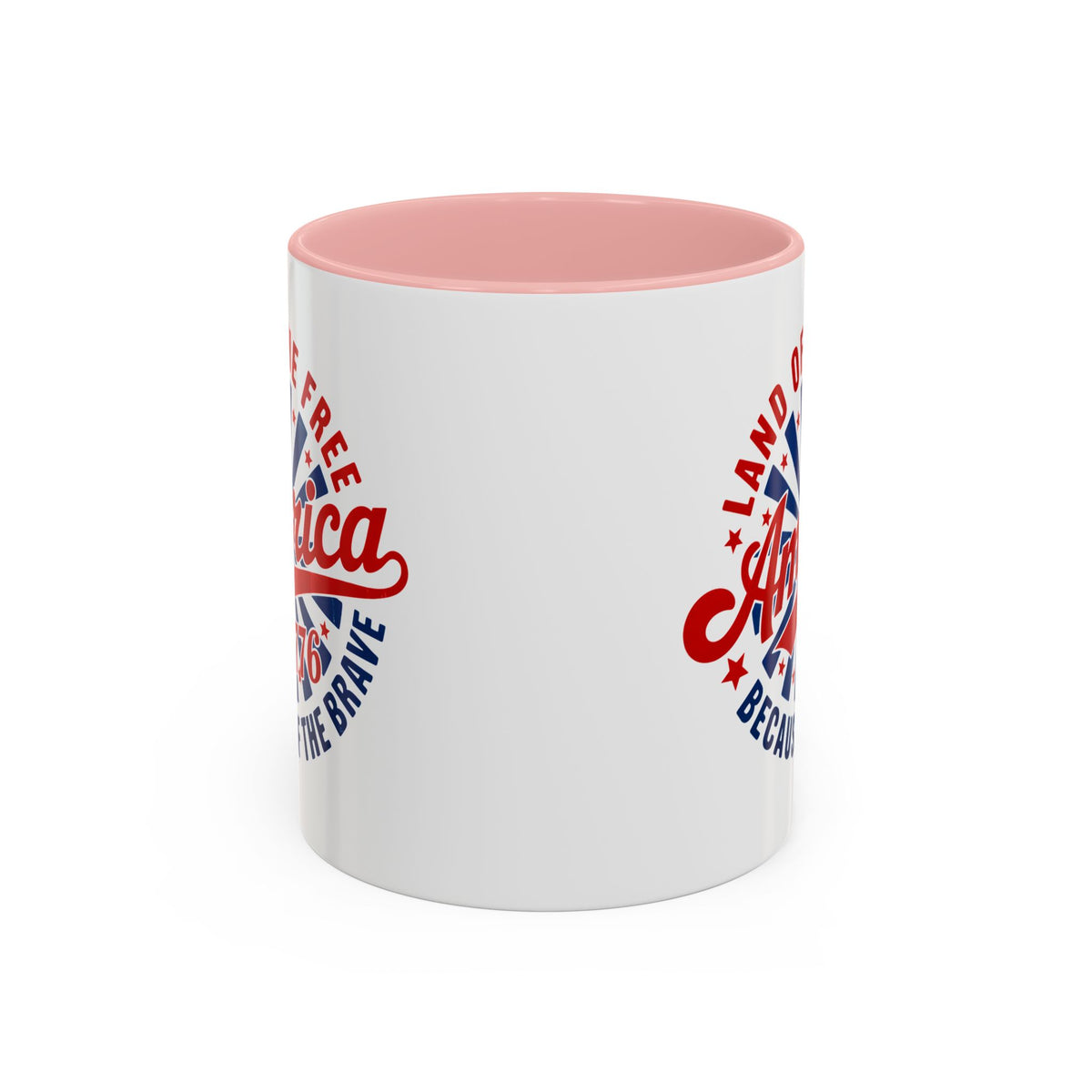 4th of July Mug - America 1776 Land of the Free
