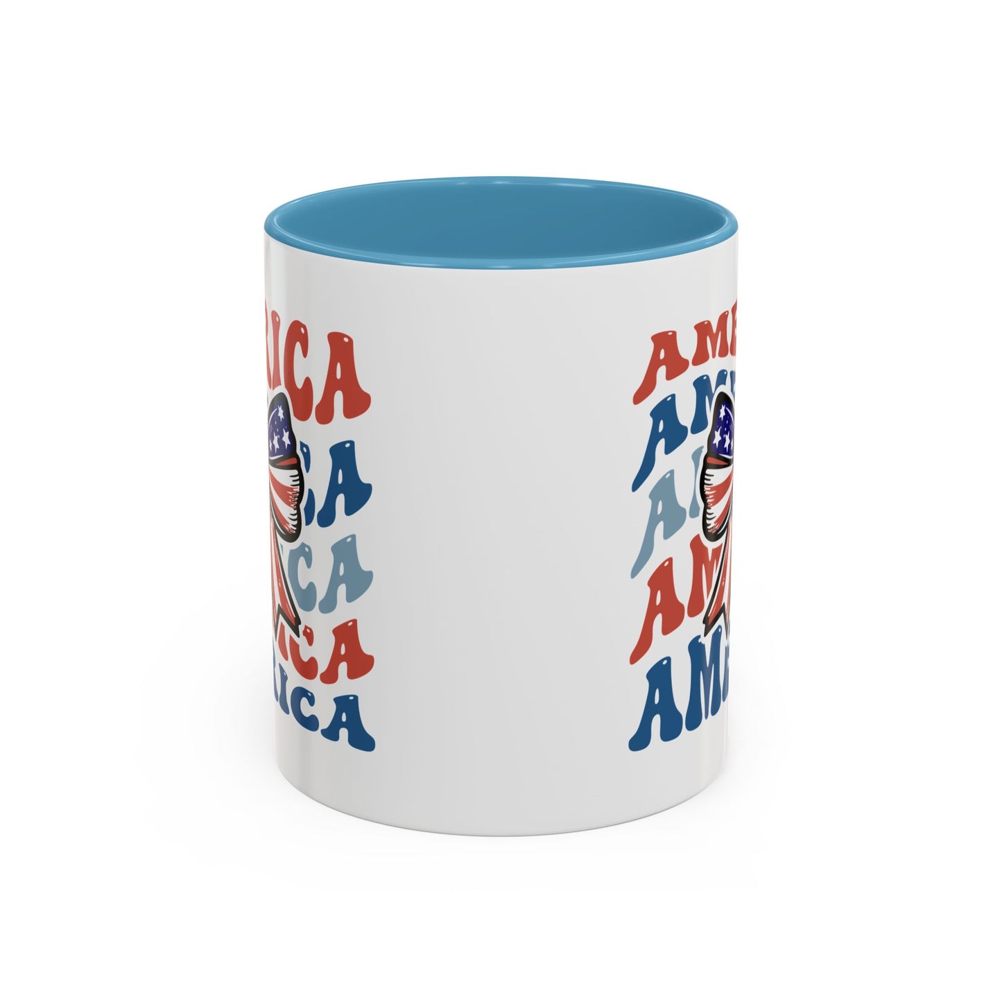4th of July Mug - America Bow