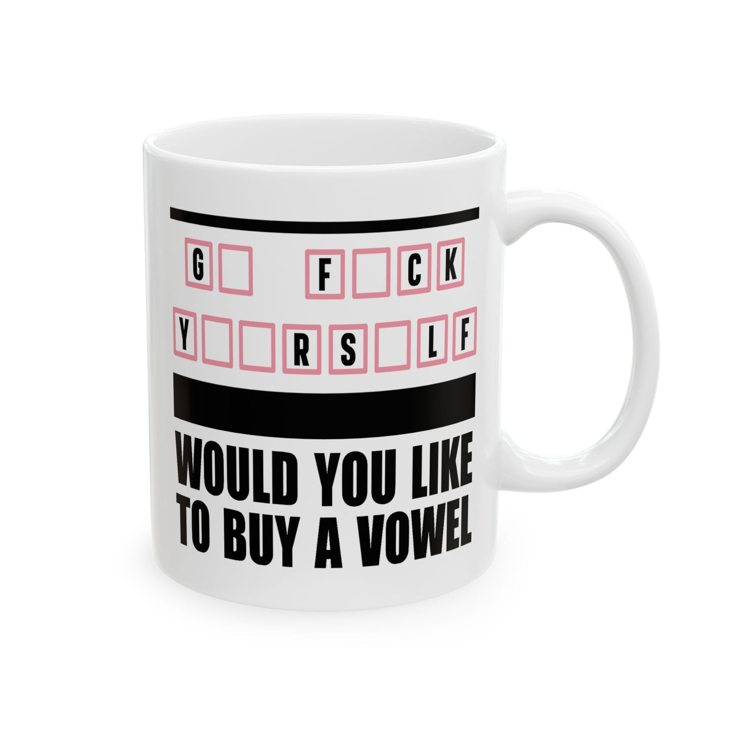 Adult Mug - Would You Like To Buy A Vowel