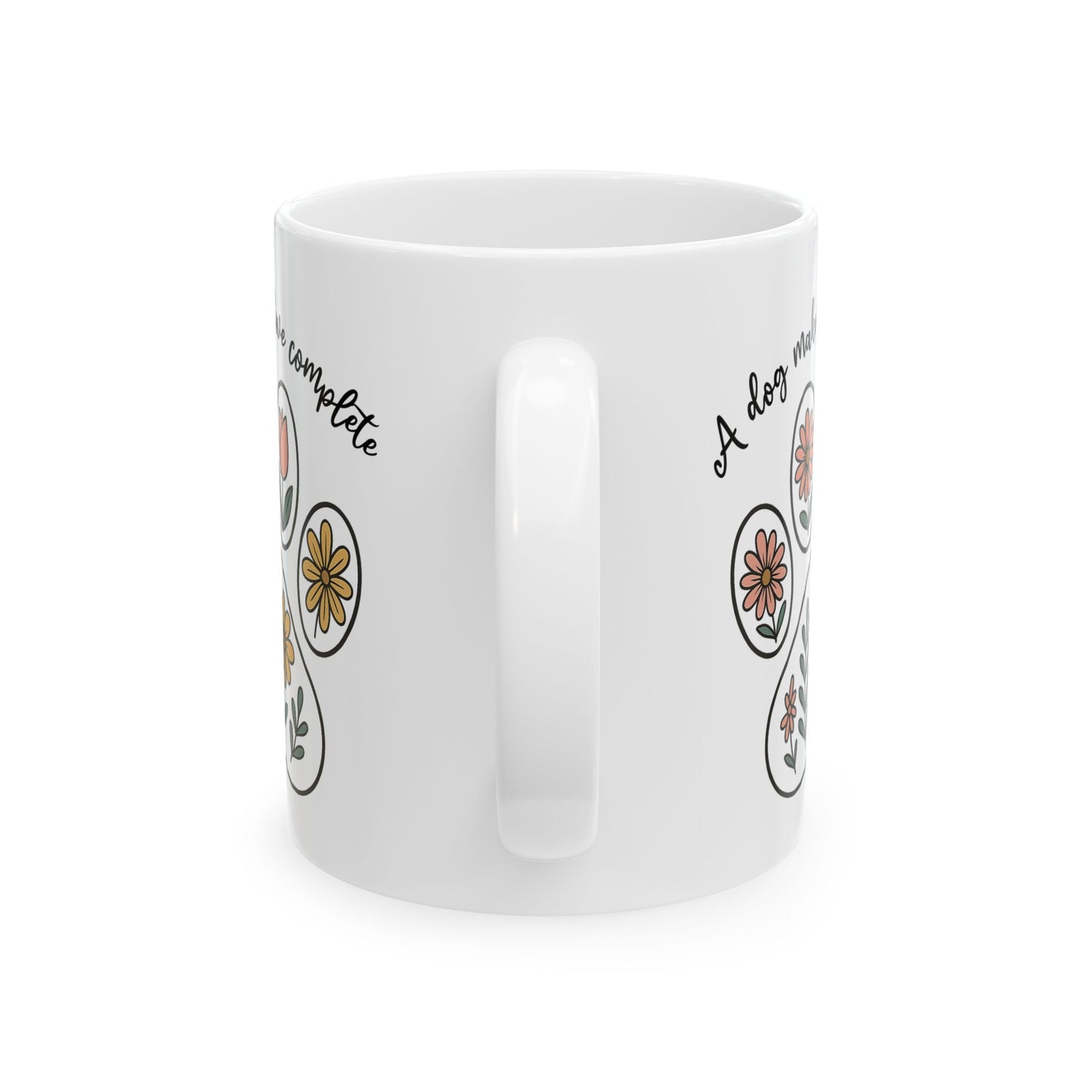 Animal Mug - A Dog Makes Love Complete