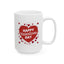 Valentine's Day Mug - Happy Red Hearts