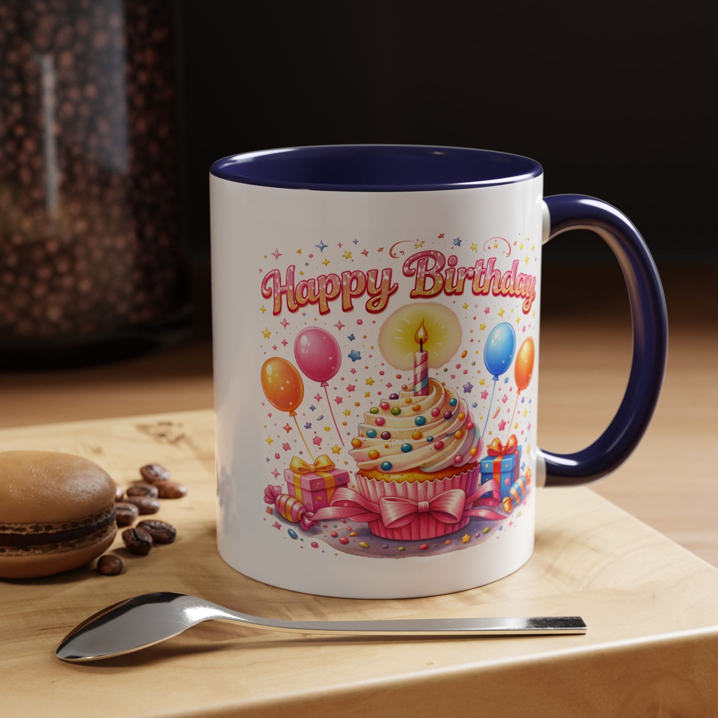 Birthday Mug - Cupcake Candle