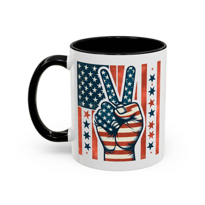 4th of July - Peace Sign Flag