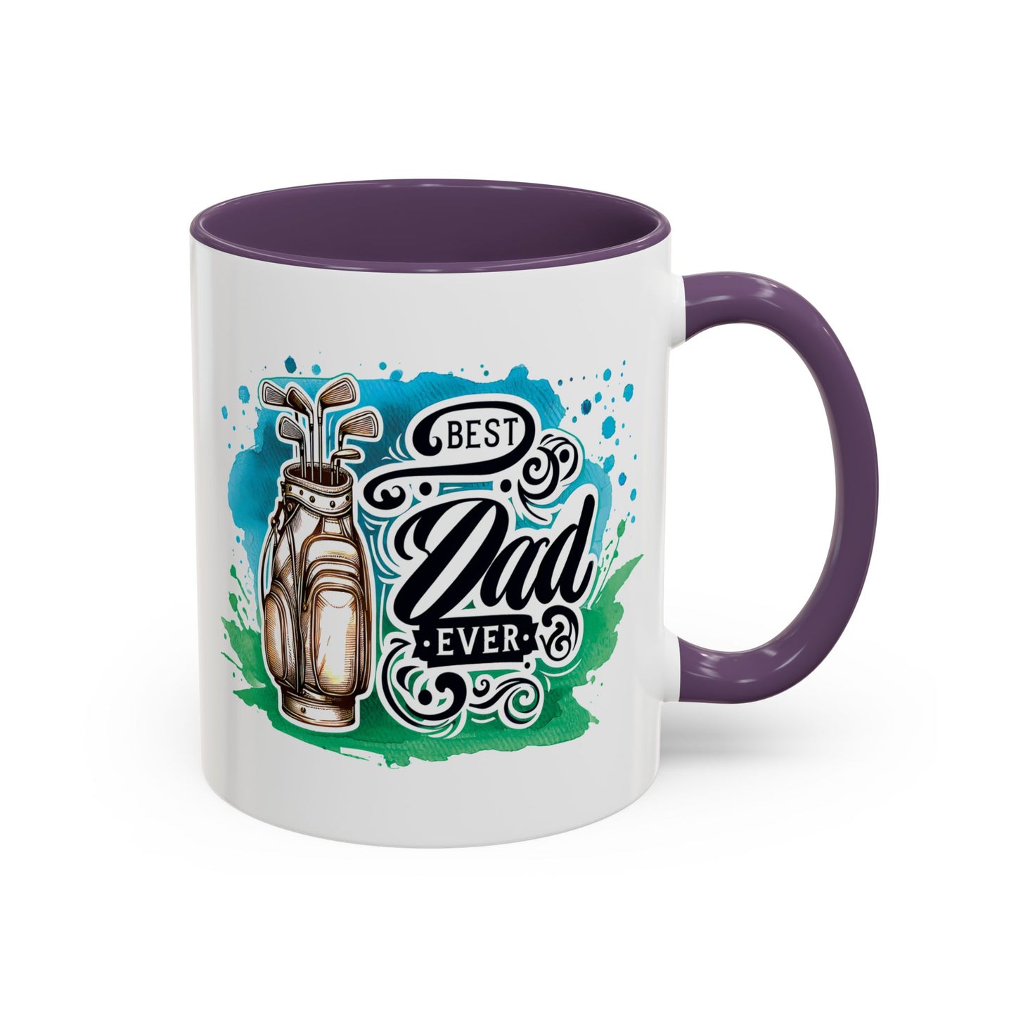 Father's Day Mug - Best Dad Ever Golf