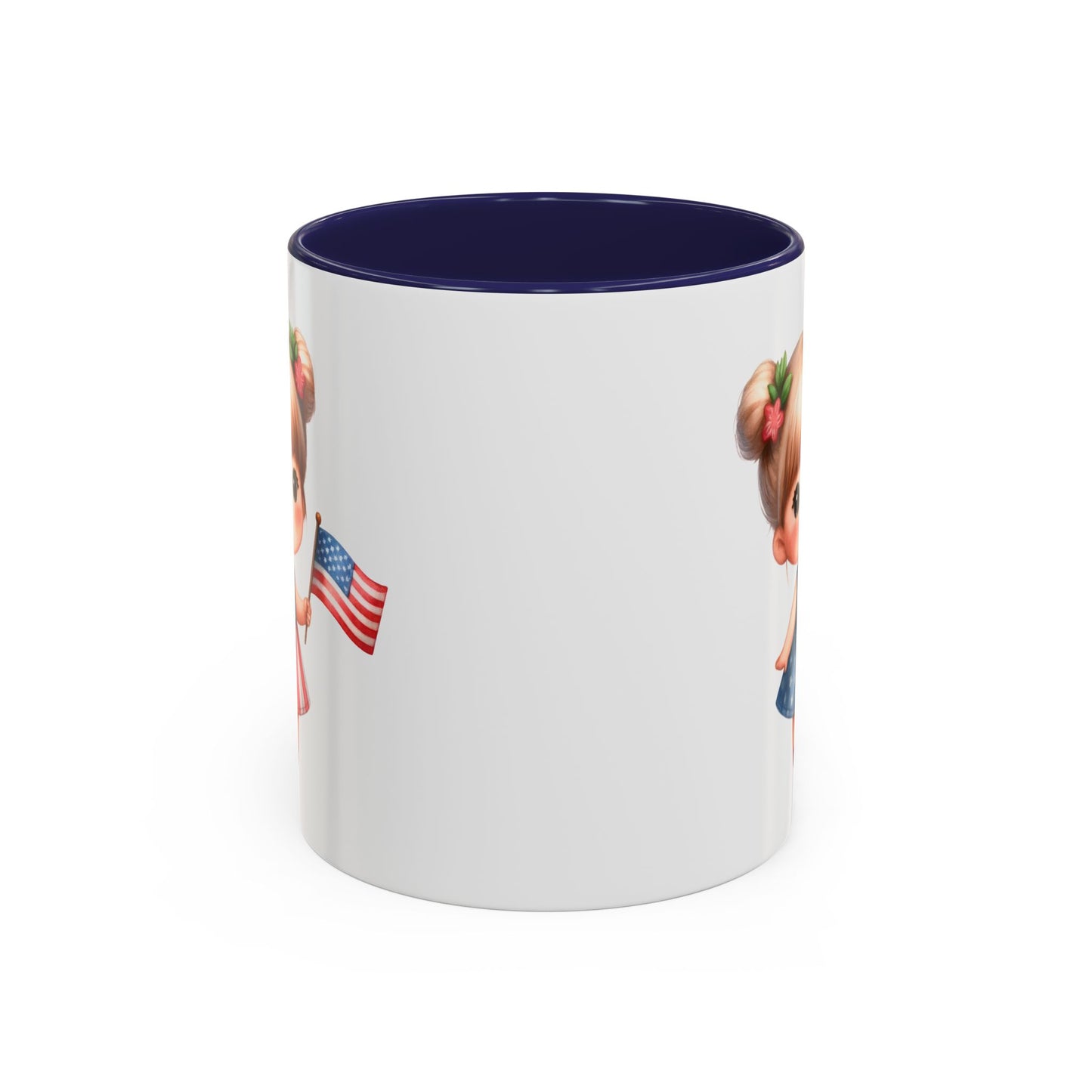 4th of July - American Girl Flag