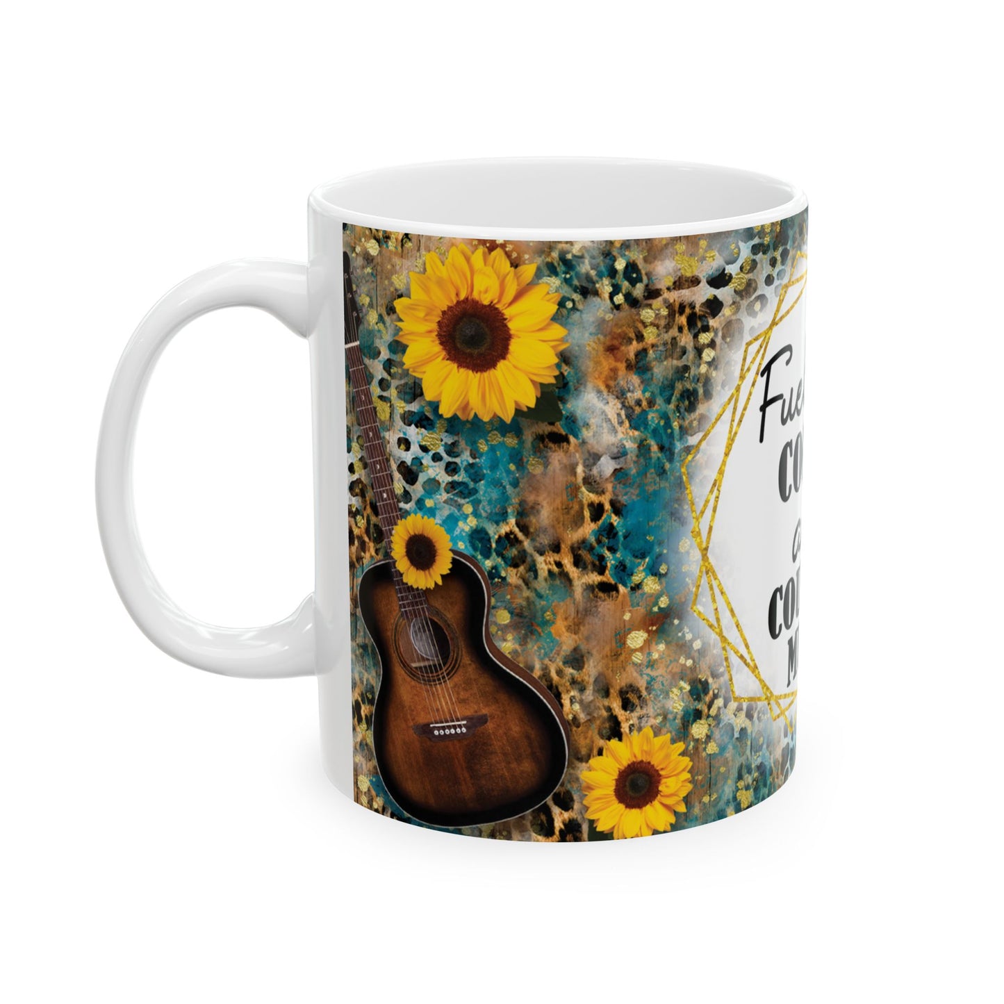 Artistic Mug - Fueled By Coffee