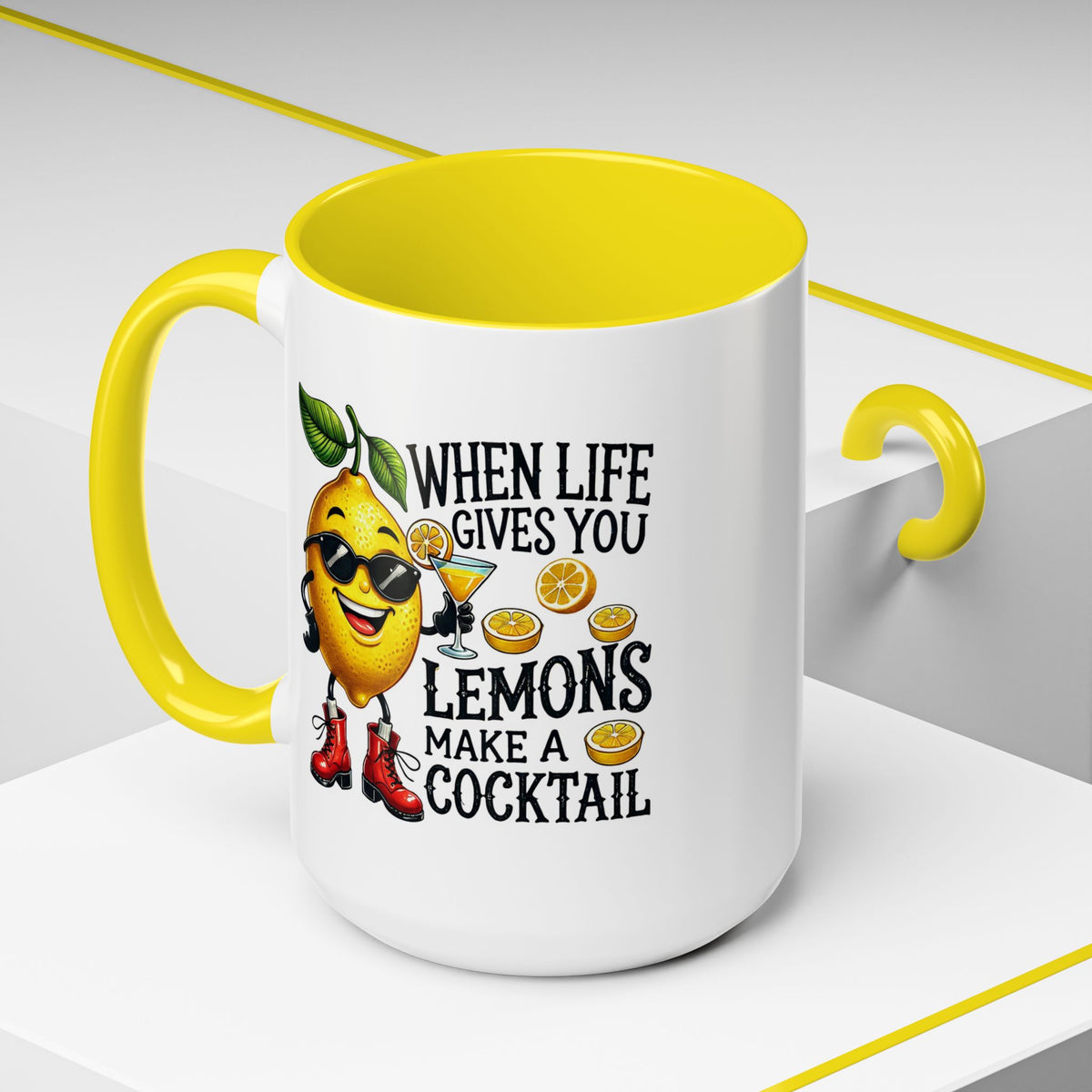 Humor Mug - When Life Gives You Lemons