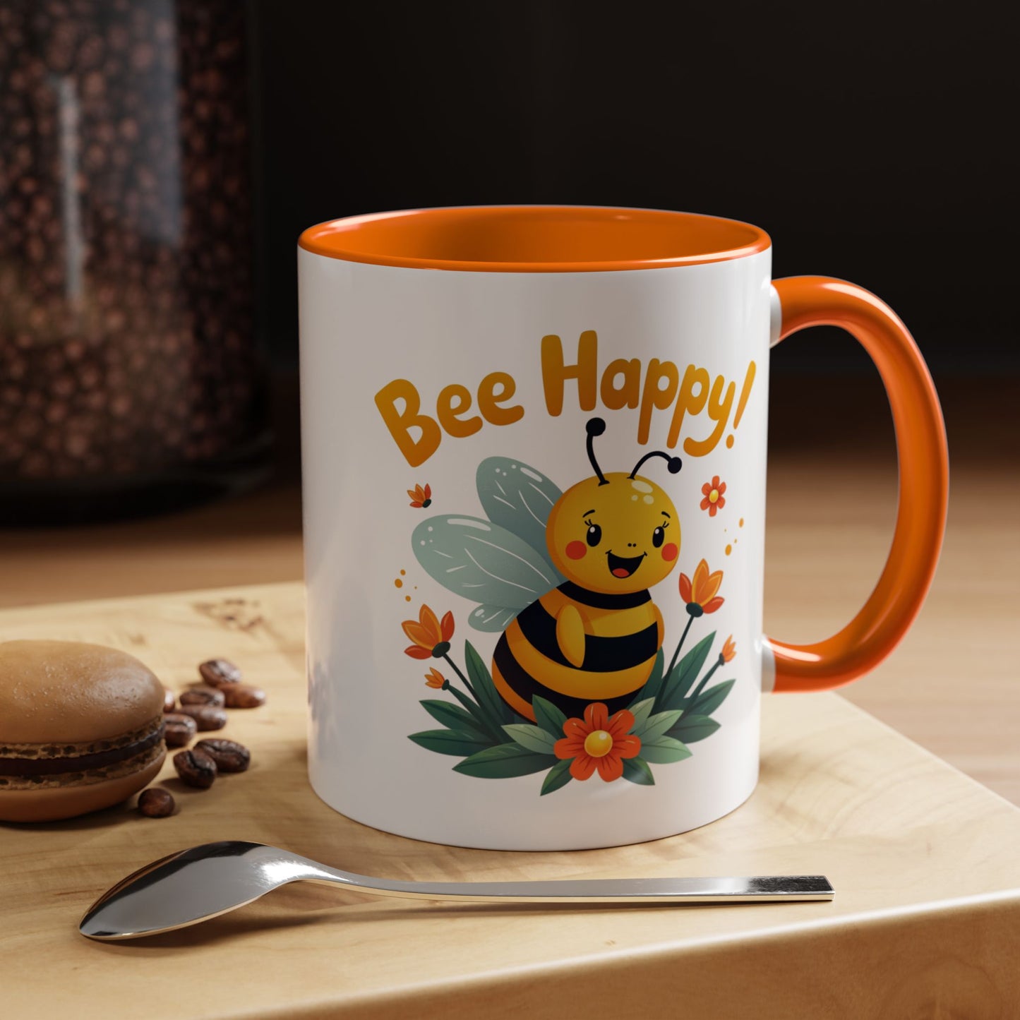 Motivation Mug - Bee Happy