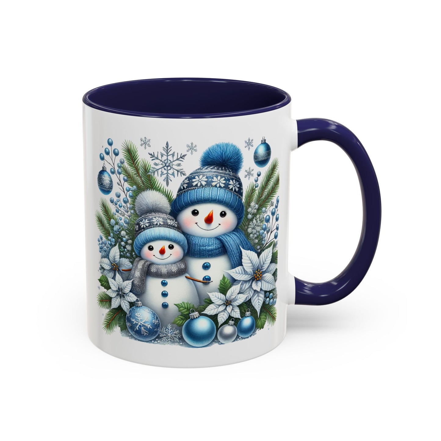 Christmas Mug - Blue Snowman Child