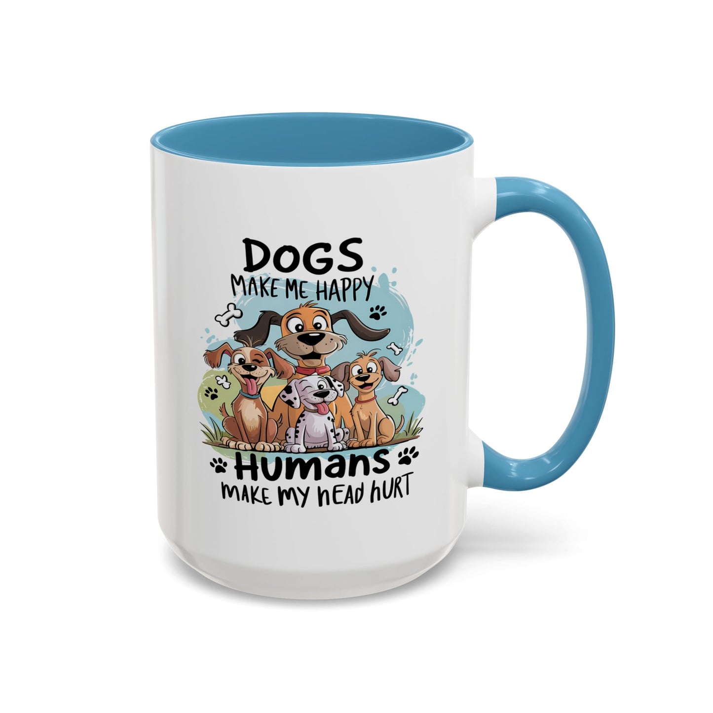 Animal Mug - Dogs Make Me Happy