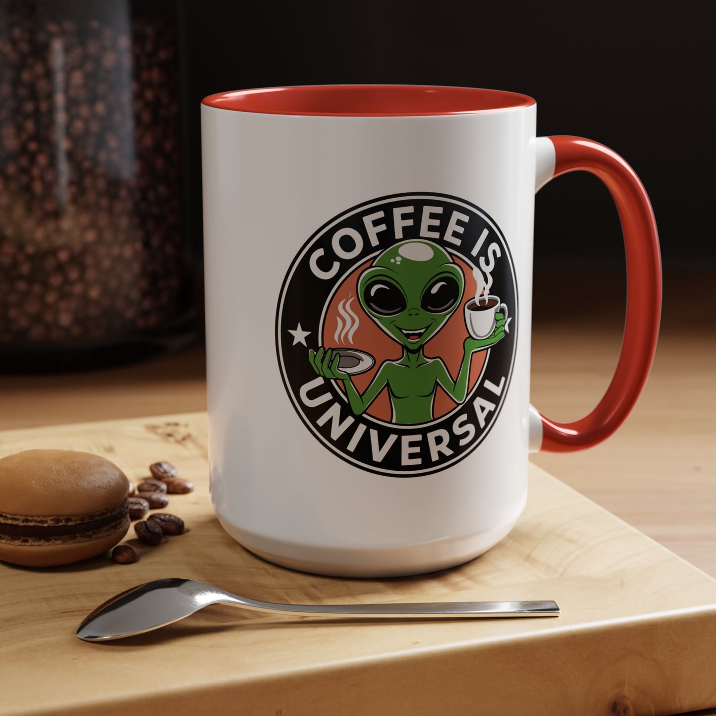 Alien Mug - Coffee Is Universal