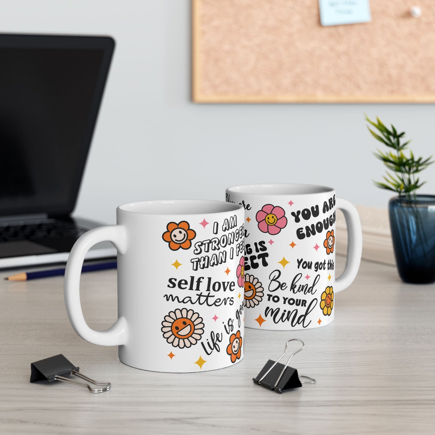 Motivation Mug - I Am Stronger Than I Feel
