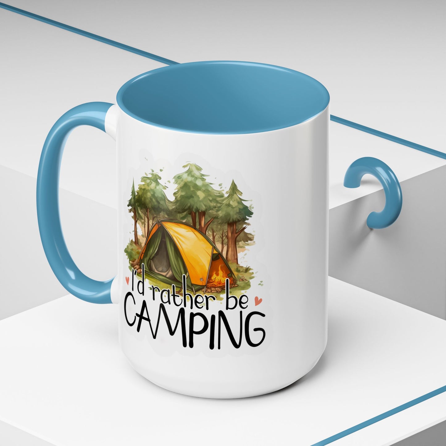 Adventure Mug - I'd Rather Be Camping Tent